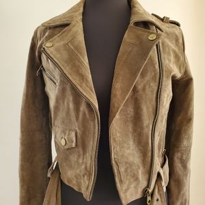 Vigoss Genuine Suede Moto Jacket - NWOT